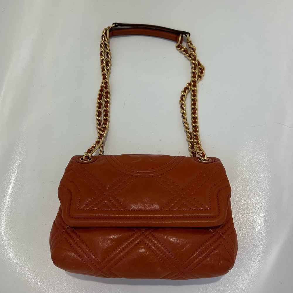 Tory Burch Small Soft Fleming quilted leather handbag